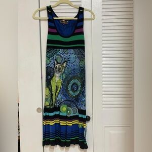 M Desigual Knit Cat Dress